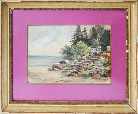 Вознесенская Александра Васильевна. Пейзаж в Крыму